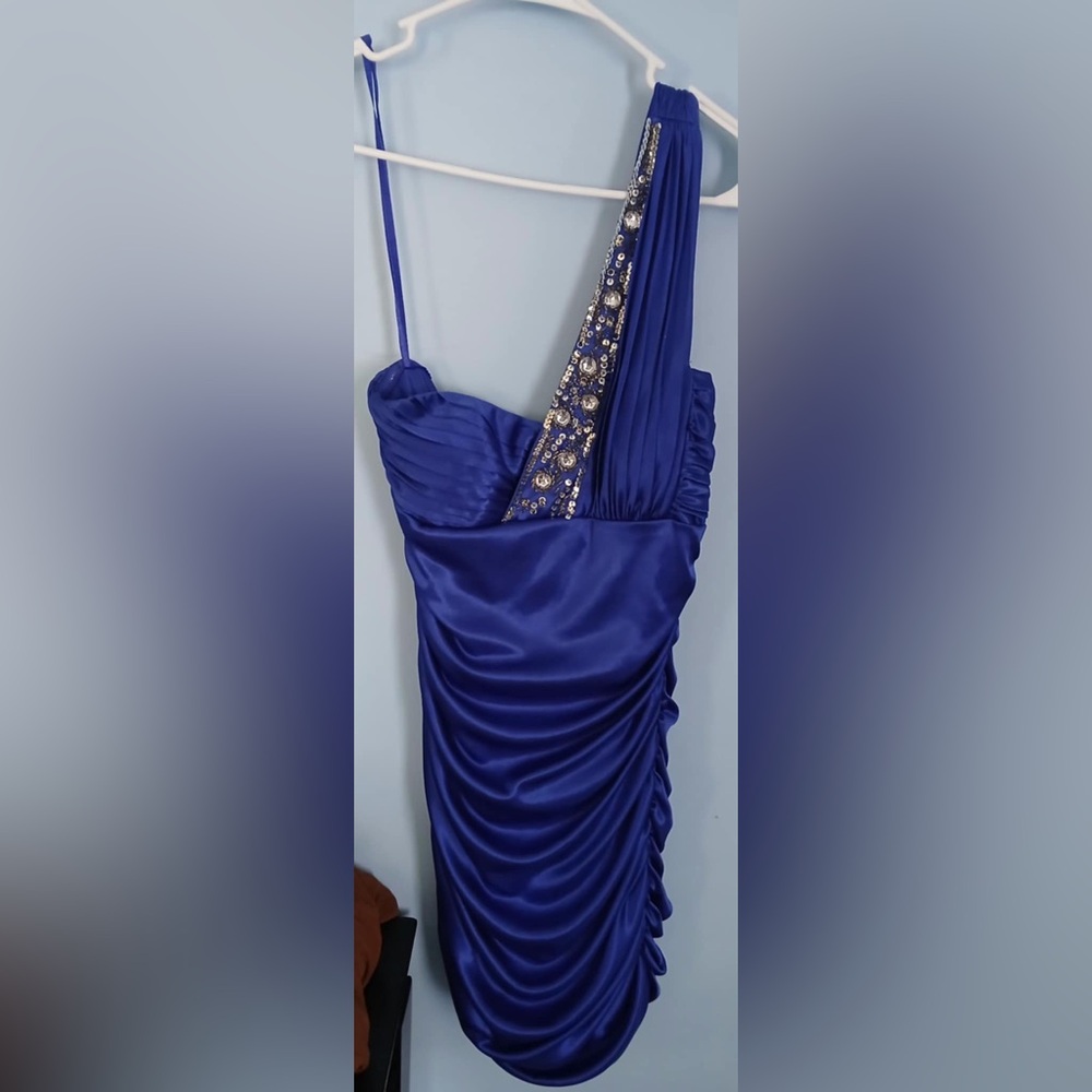 Elegant Blue Evening Dress